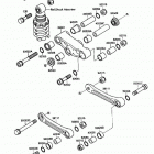 EX500 (EX500-A1) Задняя подвеска