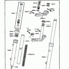 KX60 (KX60-B3) Передняя вилка