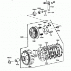 KDX80 (KDX80-C4) Сцепление