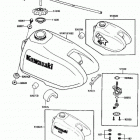 KX60 (KX60-B3) Топливный бак