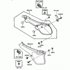 KDX80 (KDX80-C4) Боковые обтекатели