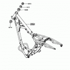 KDX200 (KDX200-C2) Рама