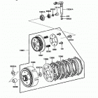 KX60 (KX60-B3) Сцепление