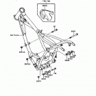 KDX80 (KDX80-C4) Рама ,крепежные детали