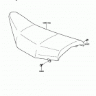 KDX200 (KDX200-C2) Сидение