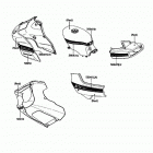 EX500 (EX500-A2) Decals(red)(ex500-a2)