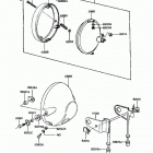 LTD (KZ305-B2) Фара