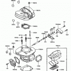 KDX200 (KDX200-C2) Цилиндр и головка цилиндров