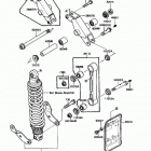KDX200 (KDX200-C2) Задняя подвеска