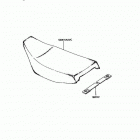 KDX80 (KDX80-C4) Сидение