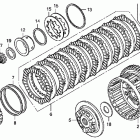 HURRICANE 1000 CBR1000RA Сцепление