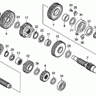 CRF250R Трансмиссия