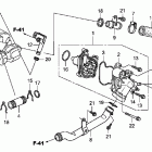 SABRE VT1300CS Водяной насос