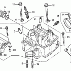 CRF450R Головка цилиндра