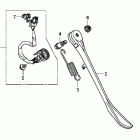 FURY ABS VT1300CXA Подножка