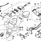 HURRICANE 1000 CBR1000RA Задний фонарь