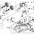 GOLD WING  GL1800 Фара