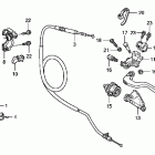 CRF450R Рычаги ,переключатели ,троса
