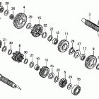 CBR600RA Трансмиссия