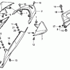 VFR1200F Задний обтекатель
