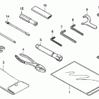 SHADOW RS VT750RS Инструмент