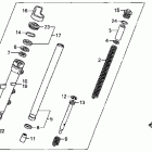 NT700VA Передняя вилка