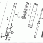 VFR1200F Передняя вилка