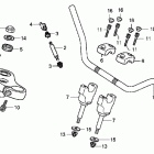 SHADOW RS VT750RS Руль