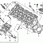 CBR600RA Головка цилиндра