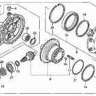 GOLD WING  GL1800 Редуктор