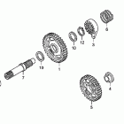 CRF250R Кик стартер