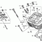 SHADOW PHANTOM VT750C2B Передняя головка цилиндров