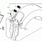 VT1300CT Заднее крыло