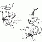 NT700VA Fairing pocket