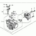 SABRE VT1300CS Корпус Дросселя