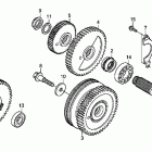 FURY ABS VT1300CXA Балансирный вал