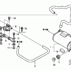 HURRICANE 1000 CBR1000RA Адсорбер, системы улавливания паров топлива