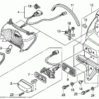SHADOW PHANTOM VT750C2B Фонарь задний