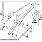 CRF250R Заднее крыло