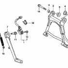 GOLD WING  GL1800 Подножка