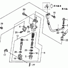 ST1300A Rear brake master cylinder (st1300a)