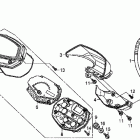 FURY ABS VT1300CXA Спидометр