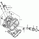 FURY ABS VT1300CXA Передняя головка цилиндров