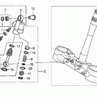 CRF250R Демпфер рулевой