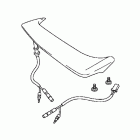 GOLD WING  GL1800 Rear spoiler (w / brake light) ('06-)