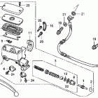 GOLD WING  GL1800 Цилиндр сцепления