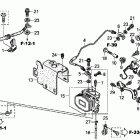 CBR600RA Rear valve unit (cbr600ra)