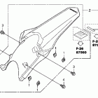 CRF450R Заднее крыло