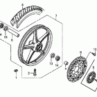 SABRE VT1300CS Переднее колесо