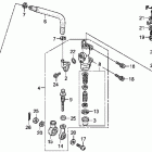 CBR600RA Задний тормозной цилиндр